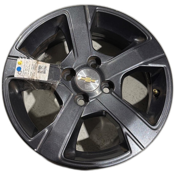 RODA LIGA LEVE ARO 15 4 FUROS CINZA NETUNO CHEVROLET ONIX