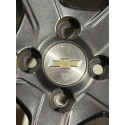 RODA LIGA LEVE ARO 15 4 FUROS CINZA NETUNO CHEVROLET ONIX