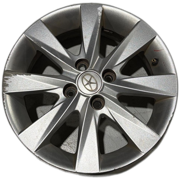 RODA LIGA LEVE ARO 15 4 FUROS CINZA NETUNO JAC J3