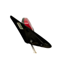 RETROVISOR ESQUERDO CHEVROLET CELTA LIFE 1.0 VERMELHO 11/12