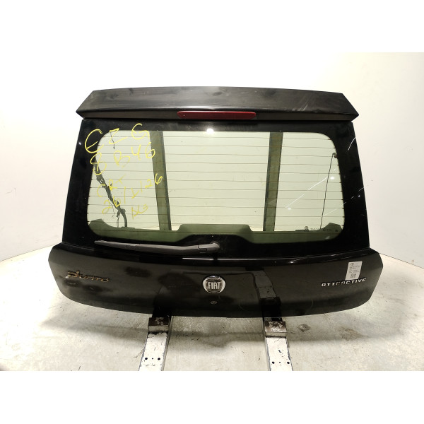 TAMPA TRASEIRA PRETA FIAT PUNTO ATTRACTIVE 1.4 FIRE 2011/12