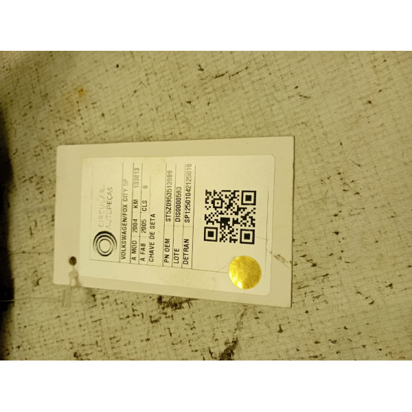 ALAVANCA COMANDO CHAVE DE SETA VOLKSWAGEN FOX CITY 1.0 04/05