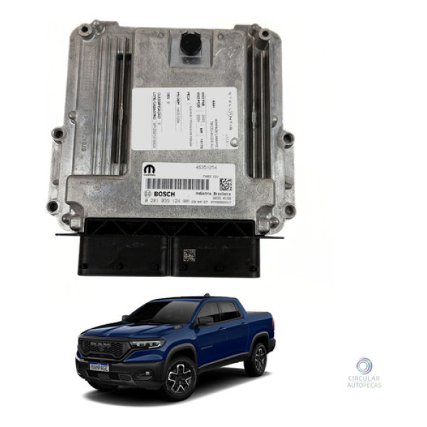 Módulo De Injeção Ram Rampage Laramie 2.0 Diesel 2023/2024